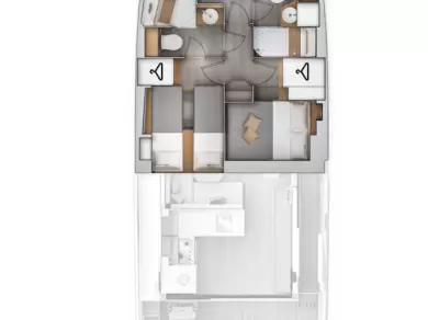 Pronájem lodi Rogoznica lákavé ceny Swift Trawler 48