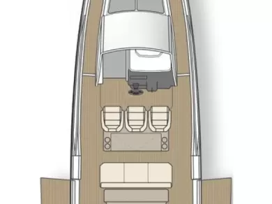 Pronájem jachty v Sukošan -Saxdor Saxdor 320 GTO na Samboatu