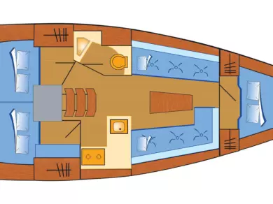 Bavaria Cruiser 34 jednotlivci a charterové společnosti v Flensburg
