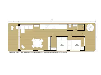 Pronájem lodi WOMA Woma D13 v Fürstenberg/Havel na Samboatu