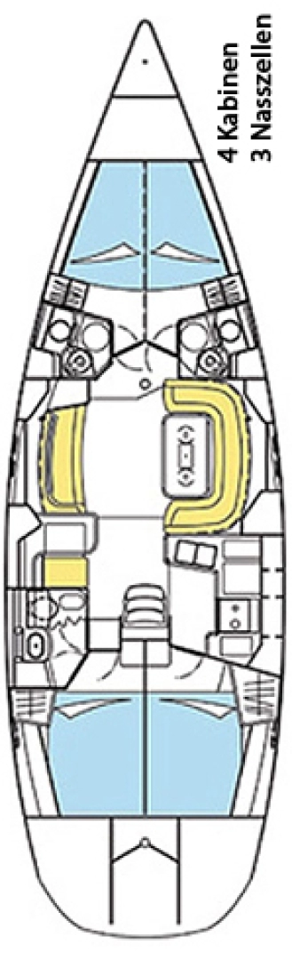 Pronajmout si Jeanneau Sun Odyssey 49 DS v San Vincenzo