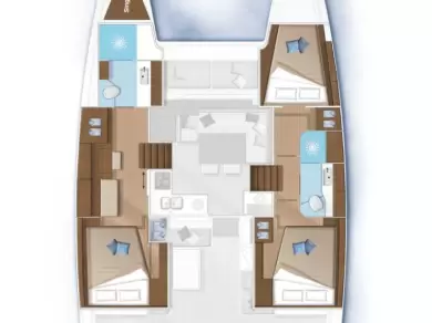Pronájem Katamarán v Road Town -Lagoon Lagoon 40