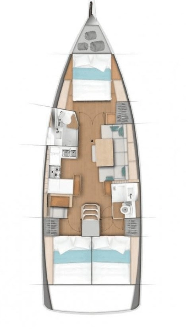 Jeanneau Sun Odyssey 490 jednotlivci a charterové společnosti v Road Town