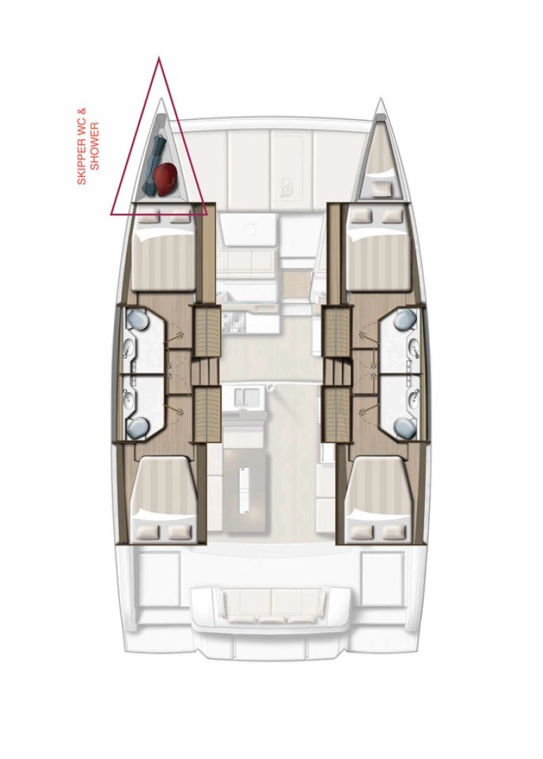 Pronajmout si Bali Bali 4.2 v Lavrio