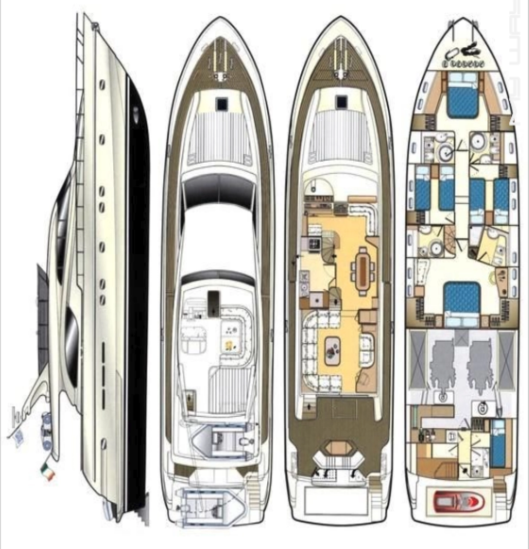Pronájem lodi Alimos lákavé ceny Ferretti Yachts 720