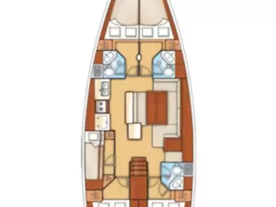 Pronájem lodi Marina Milna Kanarija lákavé ceny Oceanis 50 Family