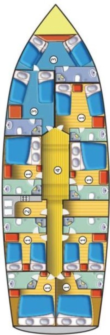 Pronajmout Plachetnice se skipperem či ne Unknown v Kaštela