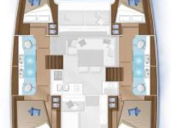 Lagoon Lagoon 40 jednotlivci a charterové společnosti v Fethiye