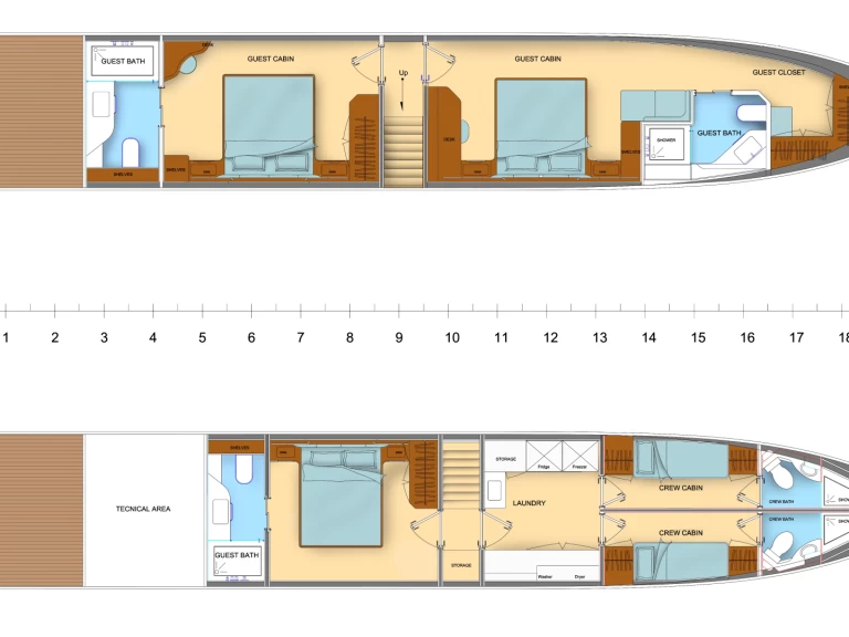 Pronájem lodi Palma de Mallorca lákavé ceny Ocean Beast 65
