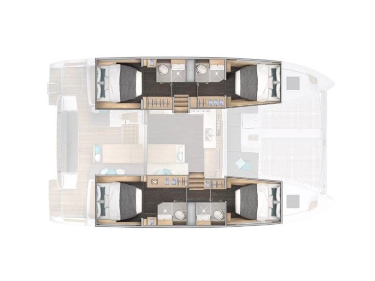 Pronájem lodi San Miguel De Abona lákavé ceny Lagoon 43