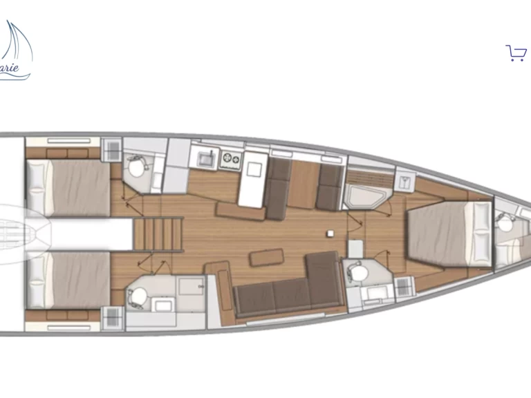 Pronajmout Plachetnice se skipperem či ne Bénéteau v Portisco