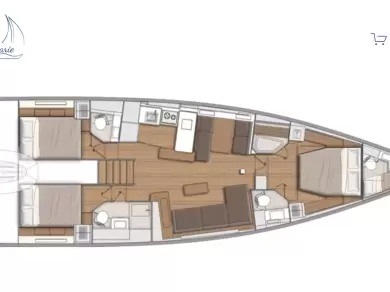 Pronajmout Plachetnice se skipperem či ne Bénéteau v Portisco