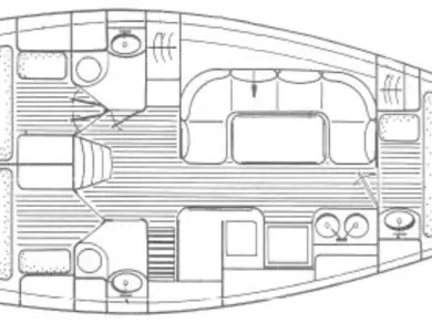 Jeanneau Sun Charm 39 jednotlivci a charterové společnosti v Antibes