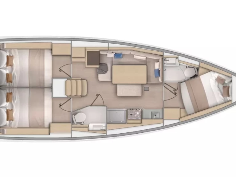 Pronajmout Plachetnice se skipperem či ne Bénéteau v Skradin