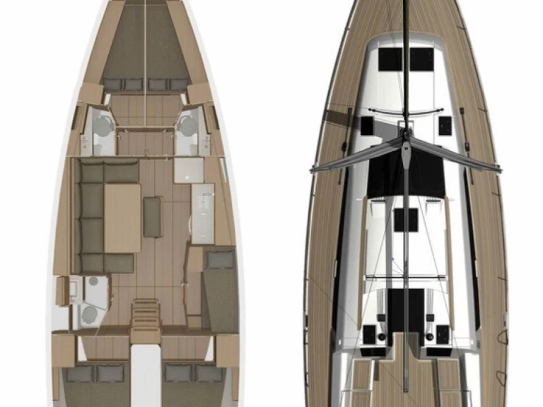 Dufour Dufour 460 Grand Large jednotlivci a charterové společnosti v Preveza