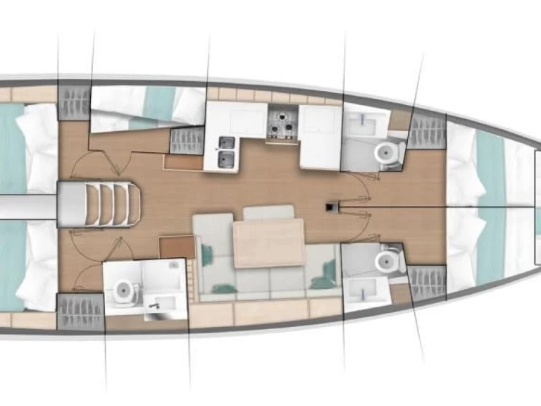 Pronájem lodi Jeanneau Sun Odyssey 490 v Skradin na Samboatu