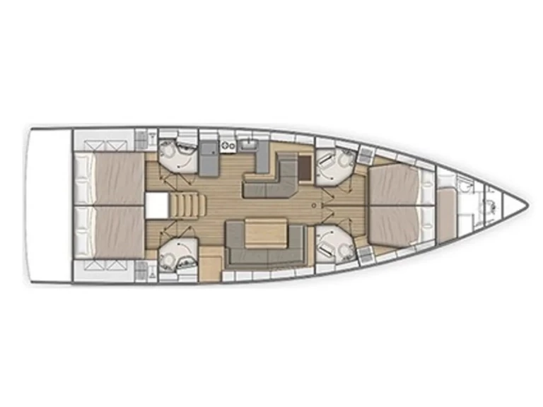 Pronájem lodi Alimos lákavé ceny Oceanis 51.1
