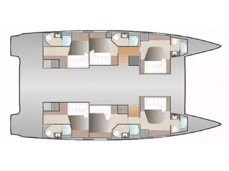 Fountaine Pajot Aura 51 jednotlivci a charterové společnosti v Alimos
