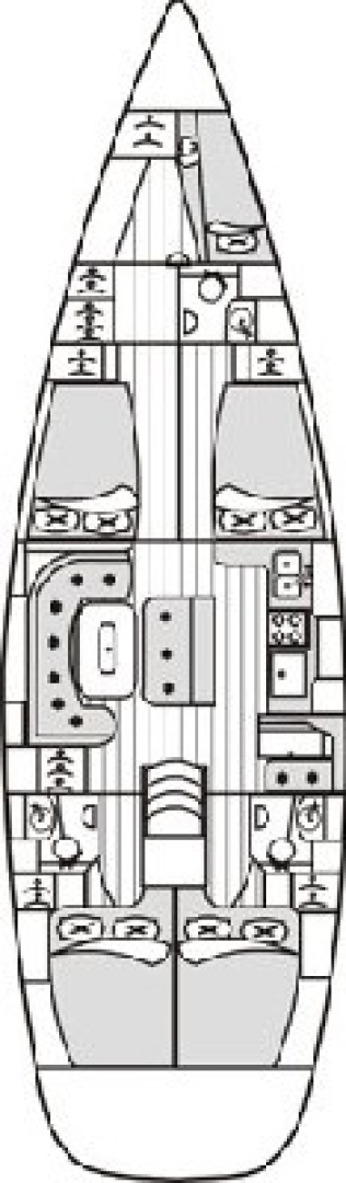 Pronájem Plachetnice v Capo d'Orlando -Bénéteau Beneteau 50