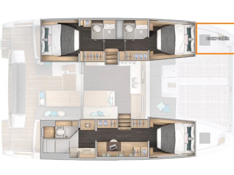 Pronajmout Katamarán se skipperem či ne Lagoon v Kaštela