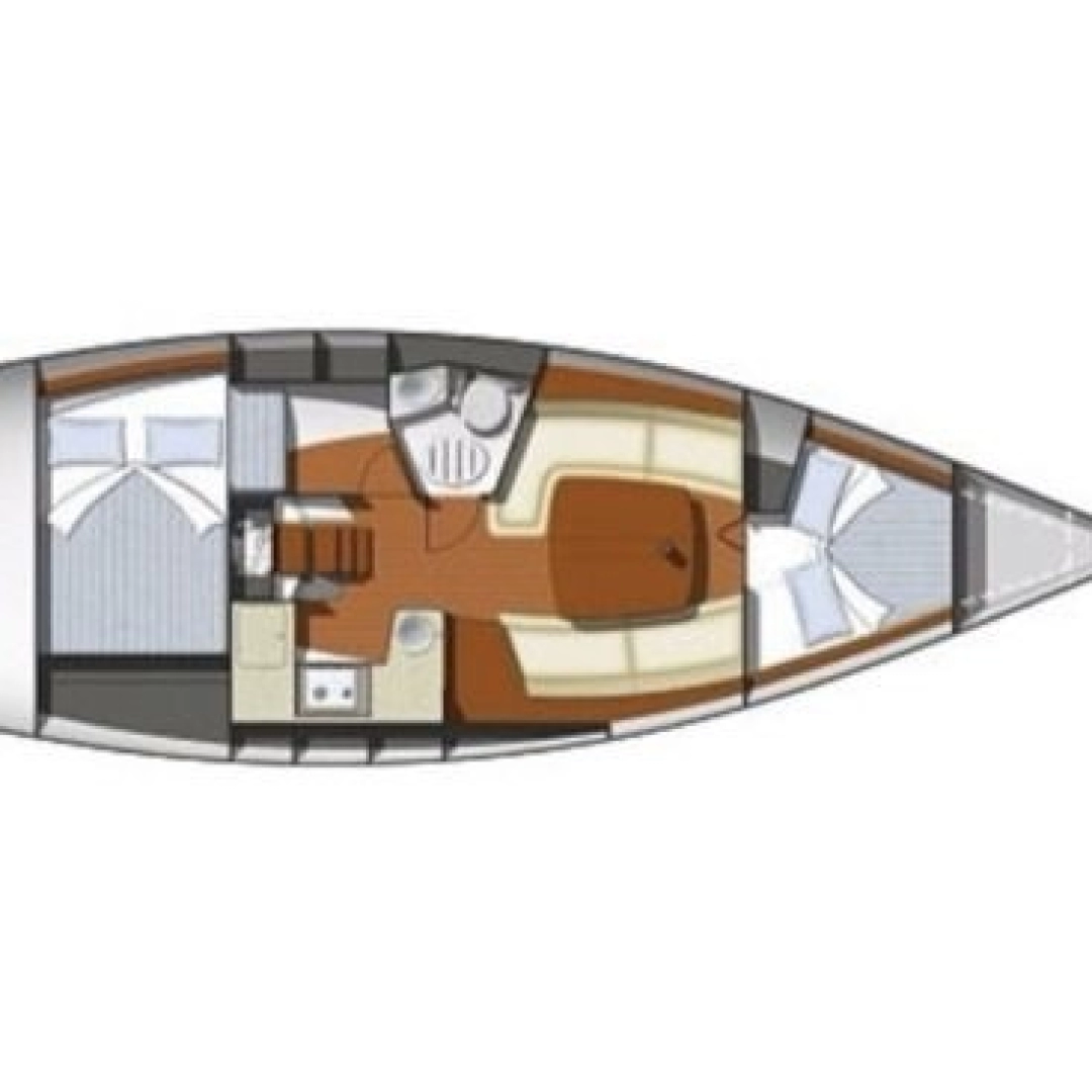 Pronájem Plachetnice Jeanneau s licencí