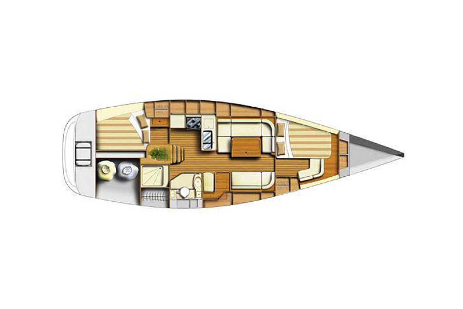 Pronájem jachty v Arzal -Dufour Dufour 40 na Samboatu