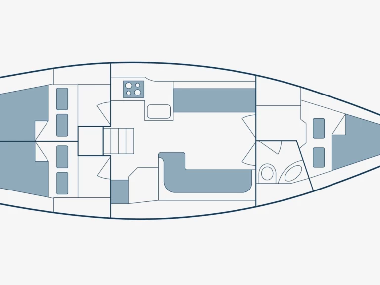 Pronájem Plachetnice Bavaria s licencí