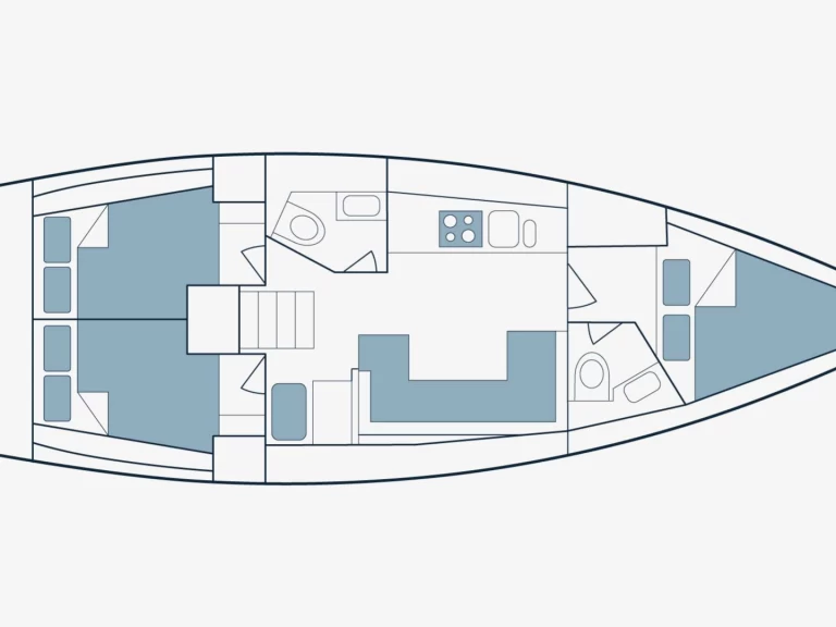 Pronajmout si Bavaria Bavaria 40 v Nikiána