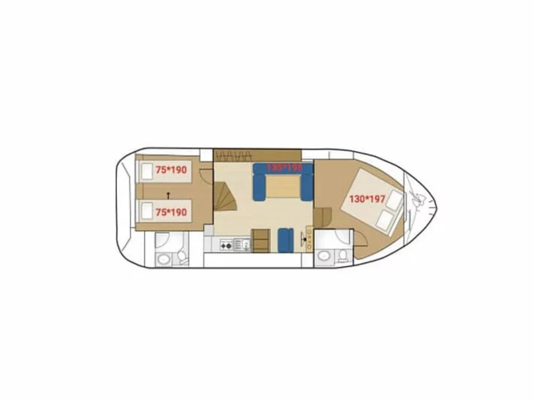Pronajmout si  Tarpon 37 DP v Lübz