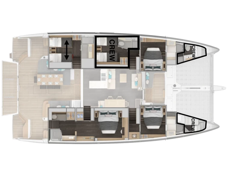 Katamarán k pronájmu v Castellammare di Stabia za nejlepší cenu