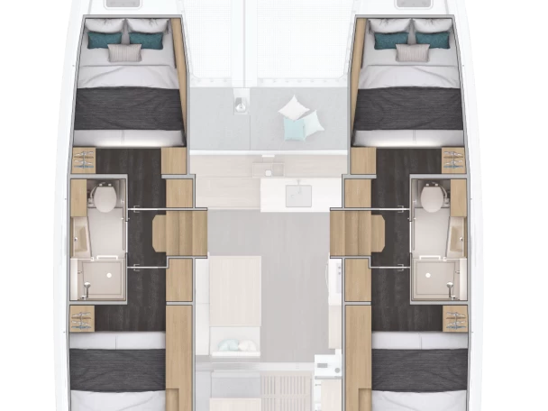 Katamarán k pronájmu v Pomer za nejlepší cenu