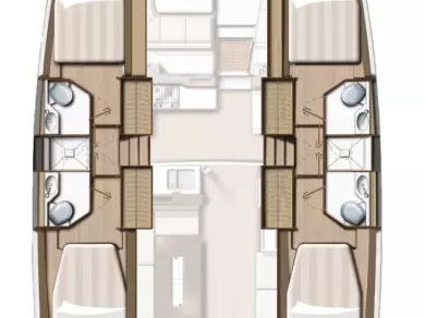 Pronájem Katamarán Bali s licencí