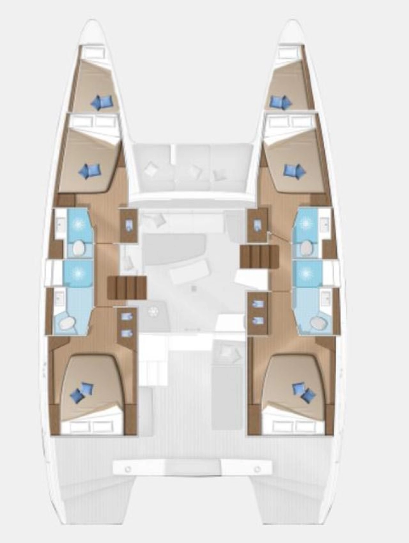 Pronajmout Katamarán se skipperem či ne Lagoon v Murter-Kornati