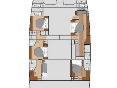 Pronájem jachty v Gouvia -Fountaine Pajot Fountaine Pajot Power 67 na Samboatu