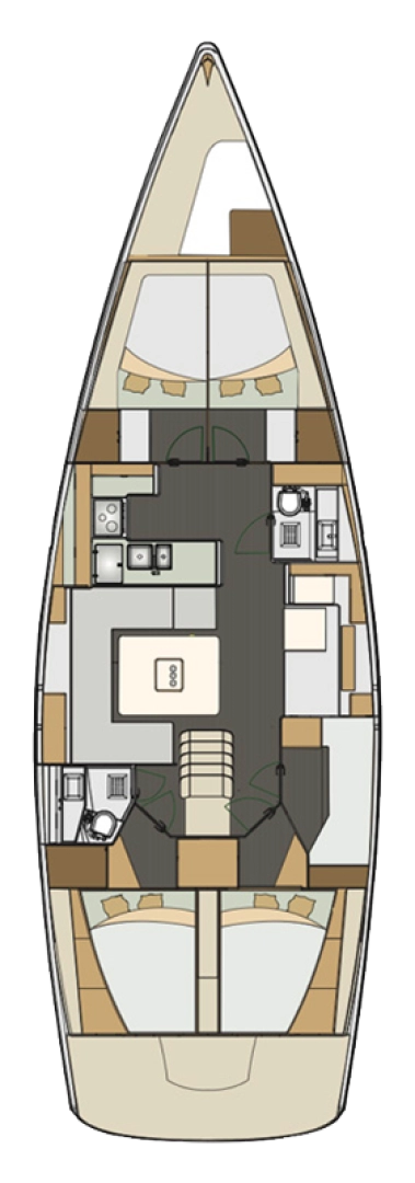 Elan Impression 50 jednotlivci a charterové společnosti v Punat