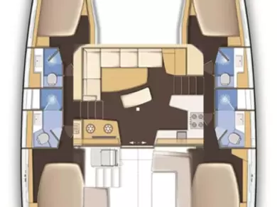 Pronajmout si Lagoon Lagoon 42 v Trogir