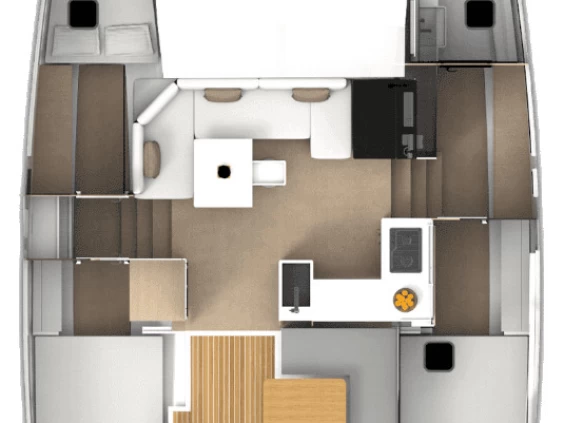 Pronajmout Katamarán se skipperem či ne Aventura v Biograd Na Moru