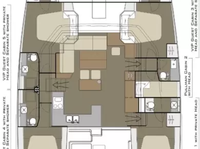 Pronajmout si Dufour Dufour Catamarans 48 Sail v Rogoznica