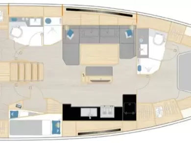 Hanse Hanse 460 jednotlivci a charterové společnosti v Pomer