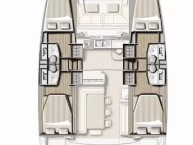 Pronájem Katamarán Bali s licencí