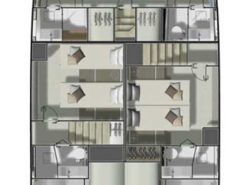 Pronájem Motorová loď v Split -Prestige Yachts Prestige M48 - 3 + 1 cab.