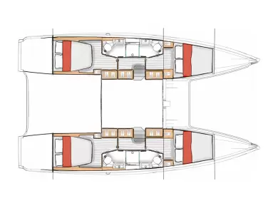 Pronájem lodi Zaton lákavé ceny Excess 13 - 4 + 1 cab.