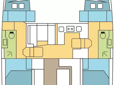 Pronajmout si Nautitech Nautitech 40 v Anse Marcel