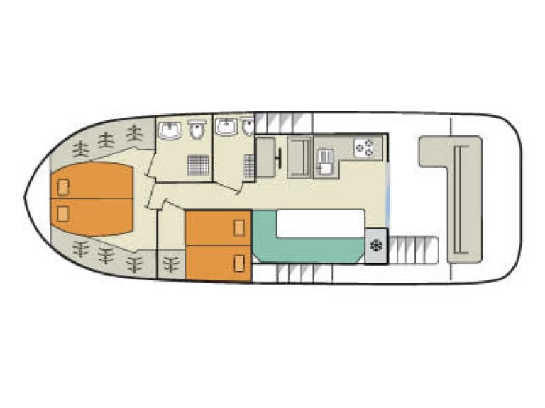 Le Boat Liberty jednotlivci a charterové společnosti v Homps