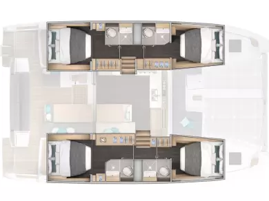 Katamarán k pronájmu v Kaštela za nejlepší cenu