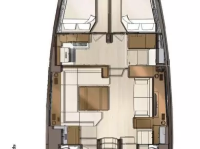 Pronajmout Plachetnice se skipperem či ne Jeanneau v Nea Peramos