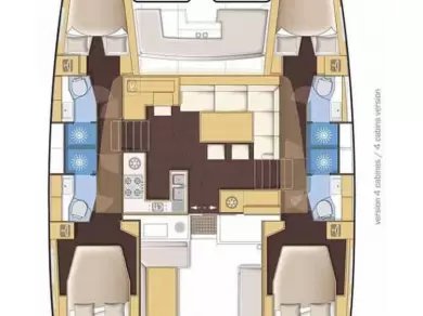 Pronájem Katamarán v Neo Klima -Lagoon Lagoon 46