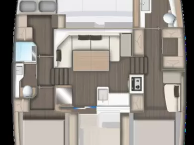 Pronájem lodi Aventura Aventura 37 - 3 cab. v Pirovac na Samboatu