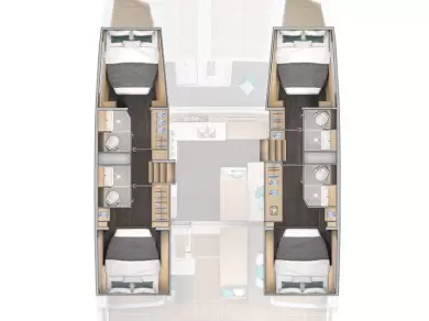 Pronajmout si Lagoon Lagoon 43 v Rogoznica