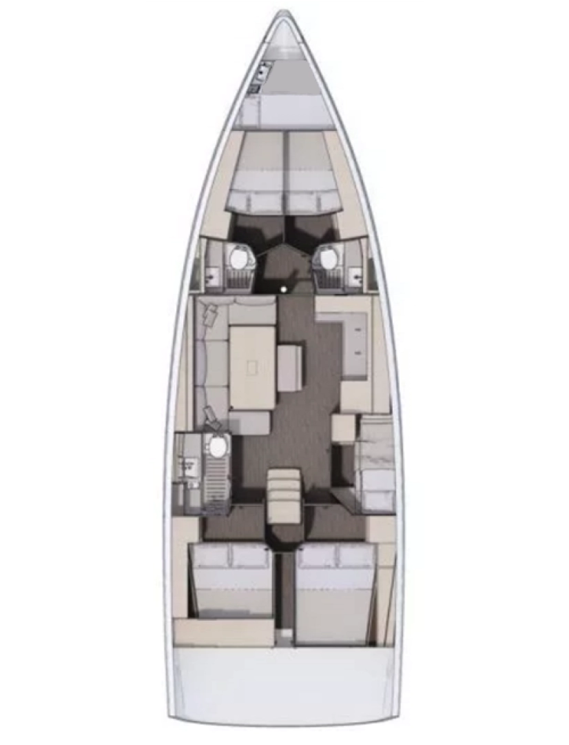 Pronajmout si Dufour Dufour 470 v Denia
